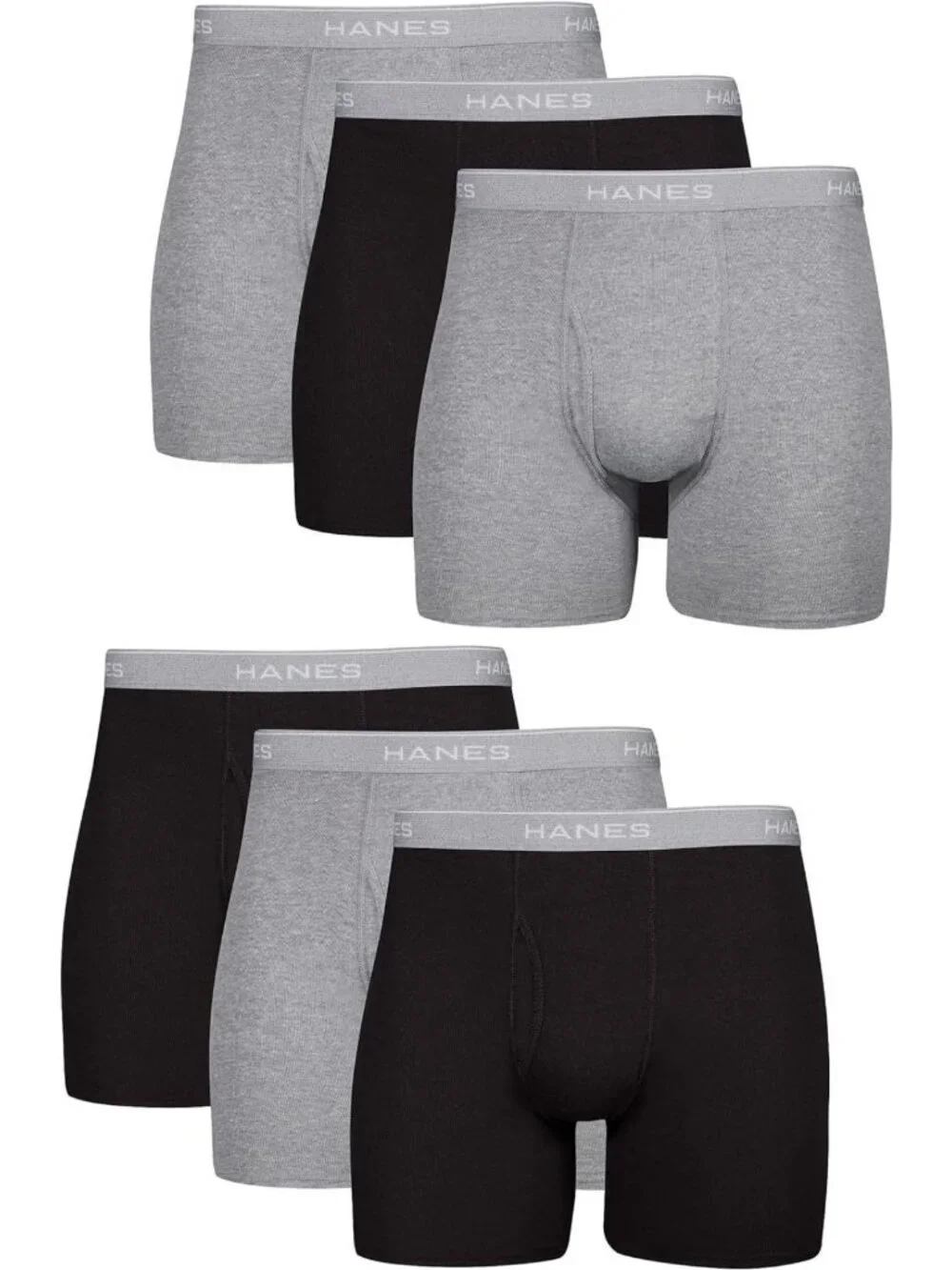 Cool & Breathable Men's Boxer Briefs Pack | Moisture-Wicking, No Ride Up Comfort